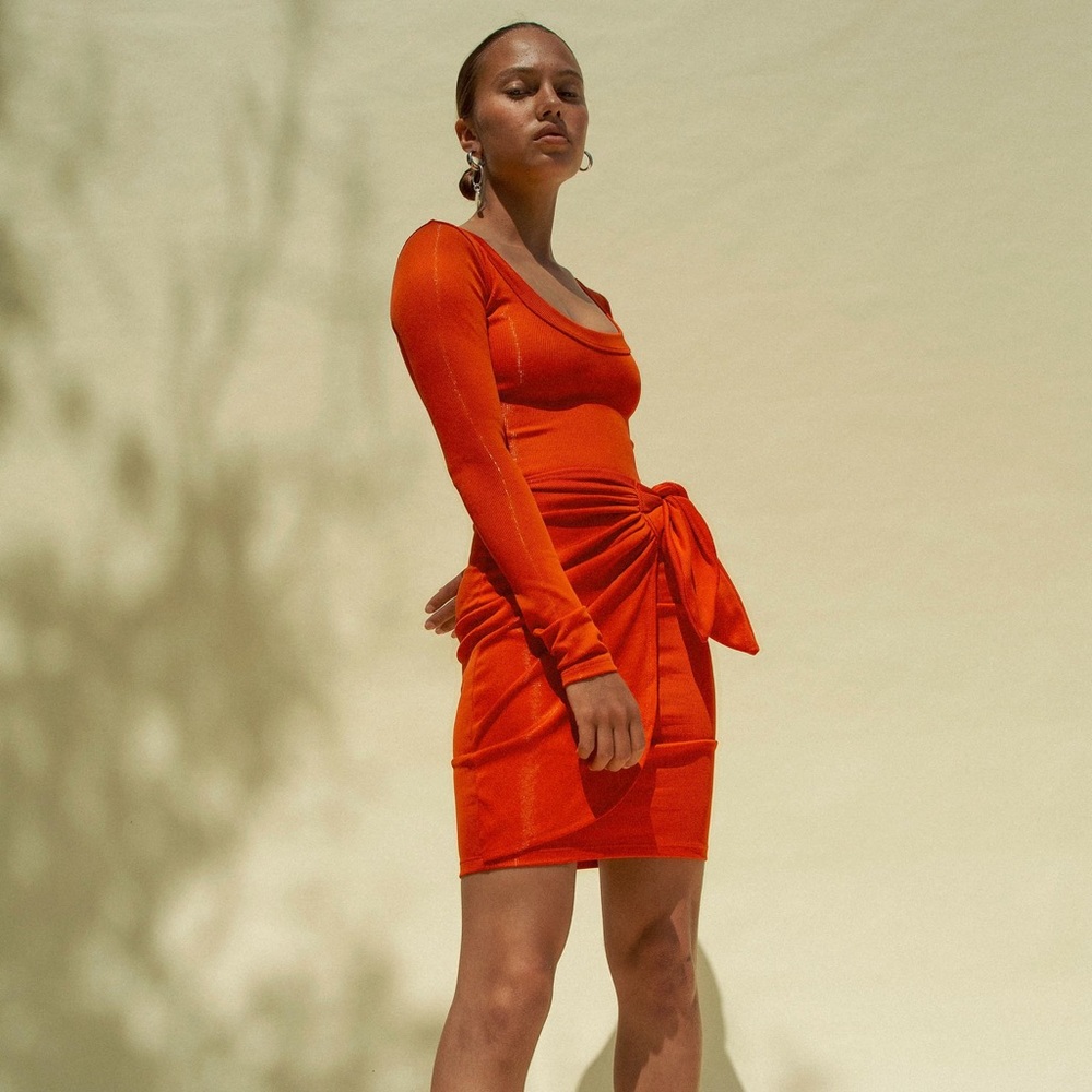 Marine Wrap dress by Line By K, nwot